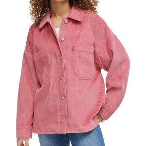 Pink Levi’s corduroy jacket